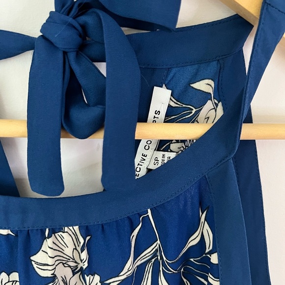 NWT Collective Concepts Stitch Fix‎ Keyhole Tank Rufio Tie Back Blouse - Picture 3 of 5